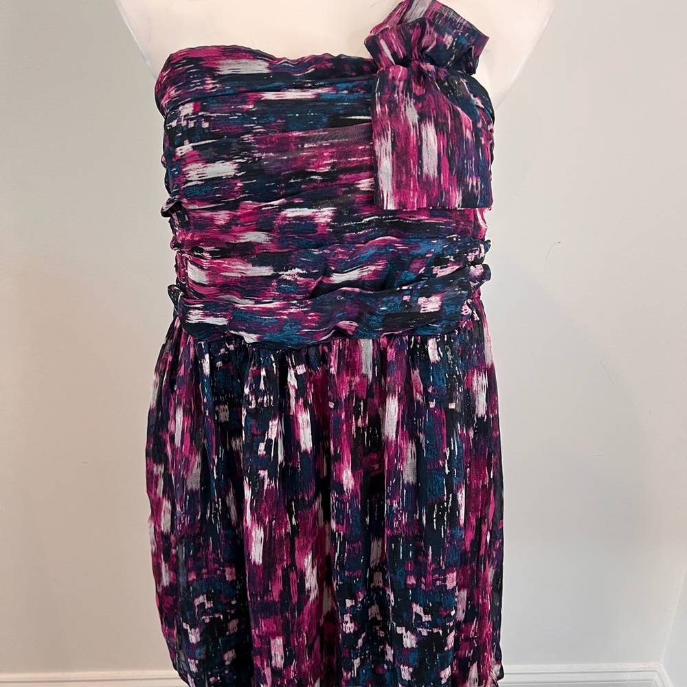 PLUS SIZE Shirred Dress